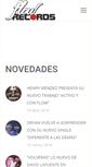Mobile Screenshot of flowrecordsbcn.com