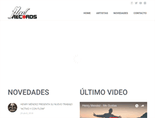 Tablet Screenshot of flowrecordsbcn.com